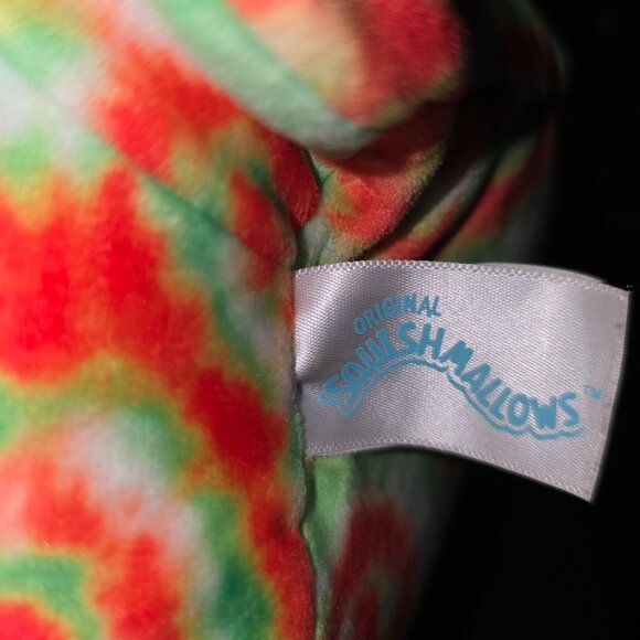 Squishmallow Winifred Chameleon Plush Red/Green Tie Dye Kellytoy Stuffed 8 in - Picture 8 of 8